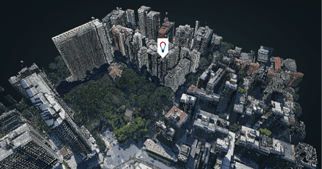 MDC Modelo Digital da Cidade do GeoSampa
