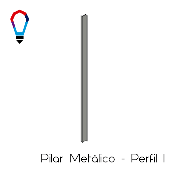 Pilar Metalico Perfil I