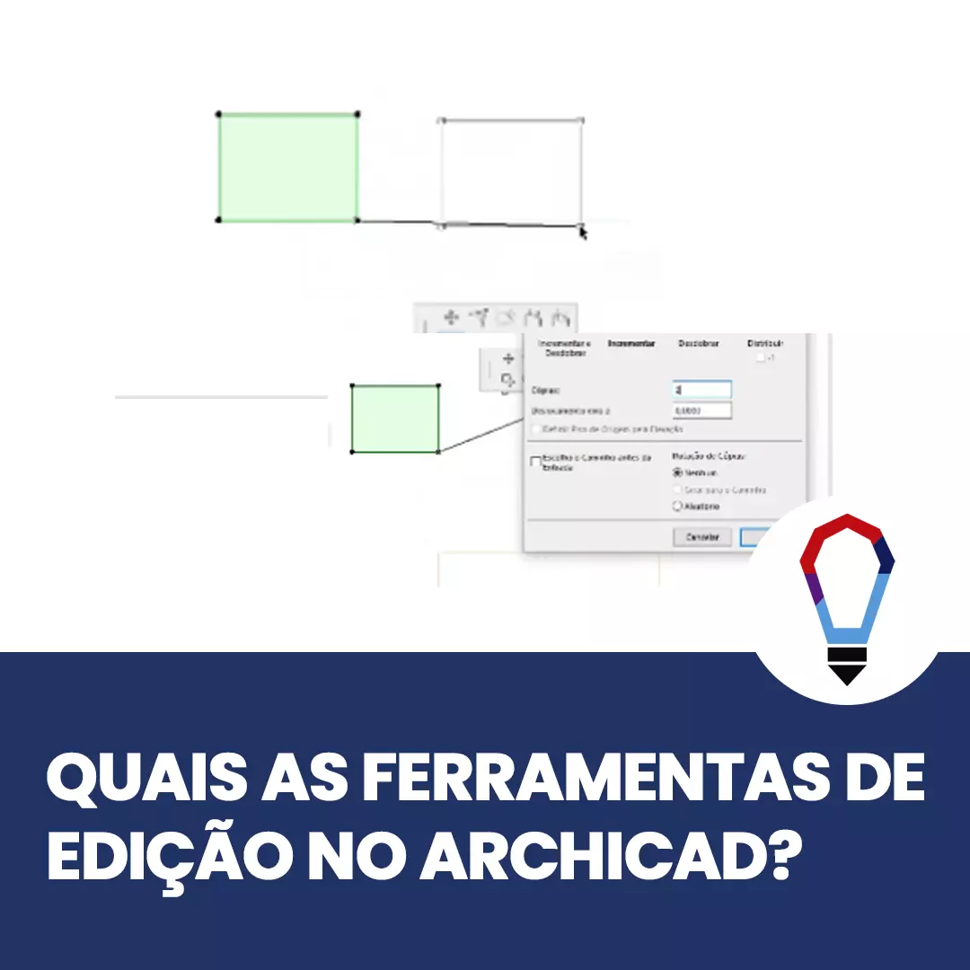 Quais as FERRAMENTAS de EDIÇÃO no Archicad
