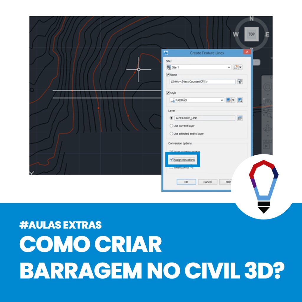 como criar barragem no civil d