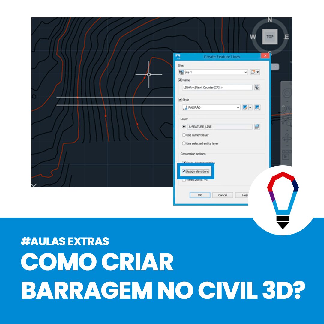 como criar barragem no civil d