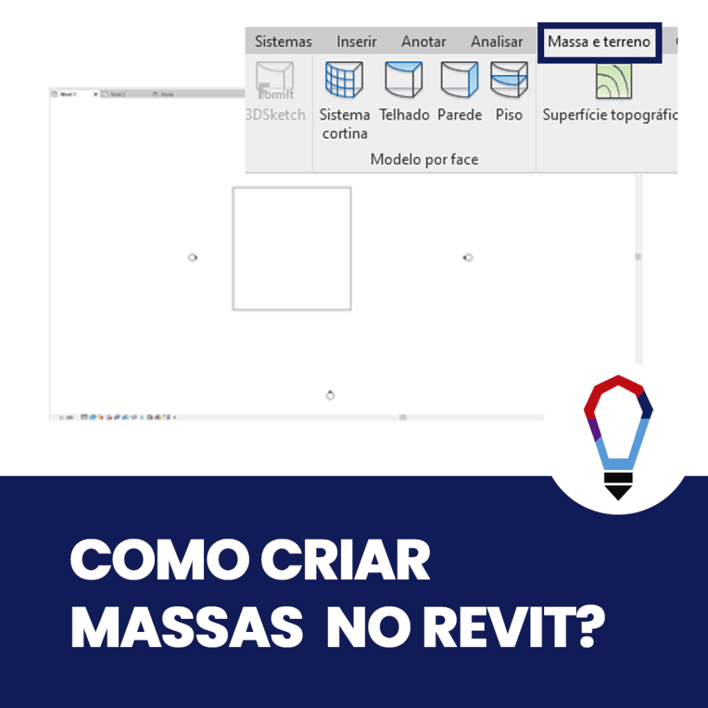como criar massas no revit