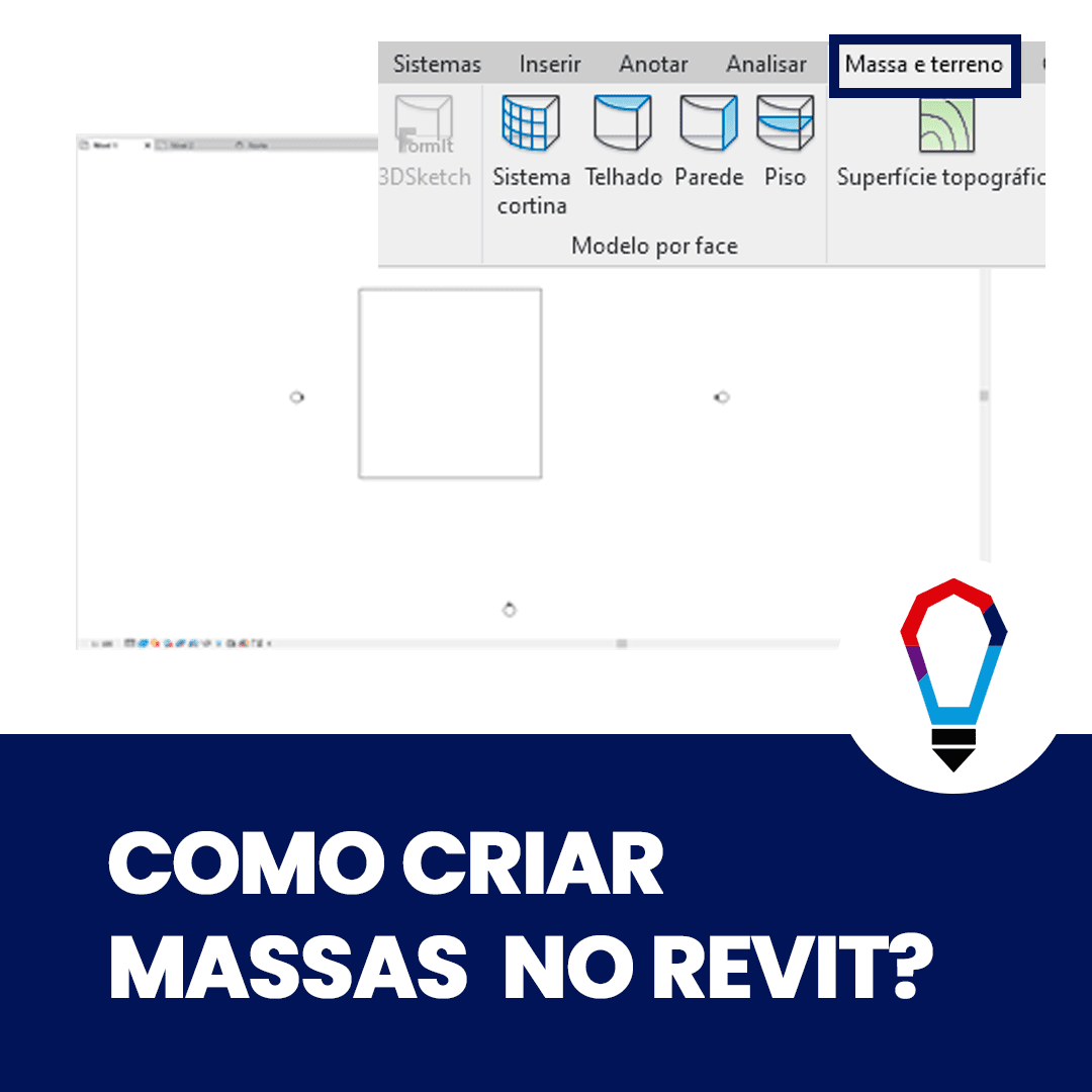 como criar massas no revit