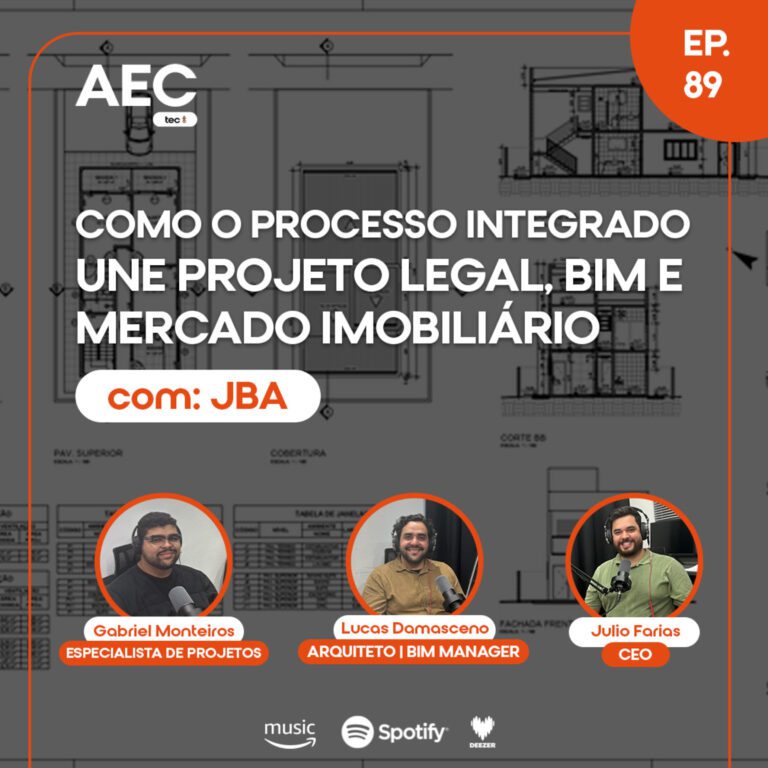 EP89| Como o Processo Integrado Une Projeto Legal, BIM e Mercado Imobiliário Com JBA