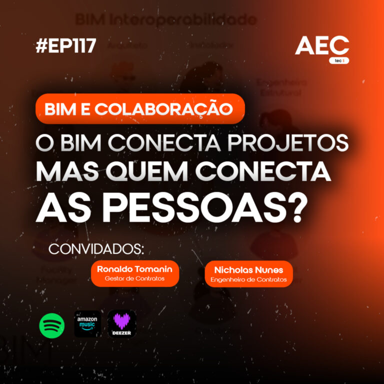 EP117| O BIM Conecta Projetos, Mas Quem Conecta as Pessoas? com Nicholas e Ronaldo